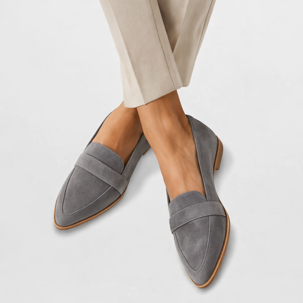 Women’s Orthopedic Soft Suede Loafers – Elegant Perfect Fit