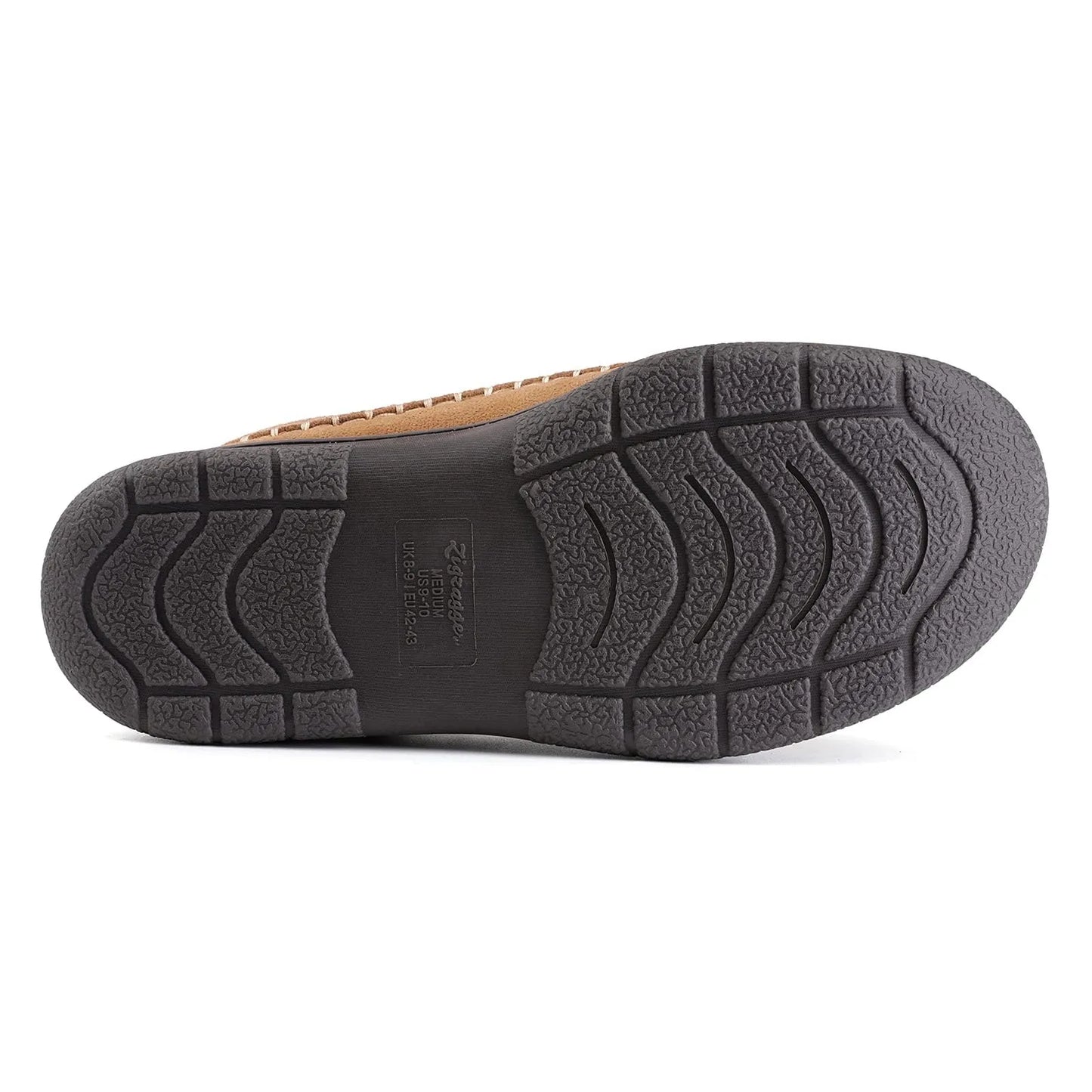 Men’s Orthopedic House Slippers – Warm Fleece | Arch Support | Wide Fit