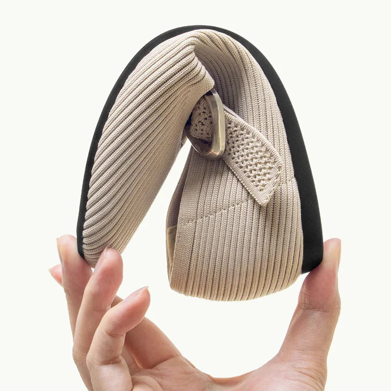 Women's Orthopedic Mary Jane Flats | Square Toe Breathable Knit Shoes
