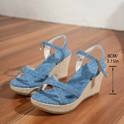 Women’s Orthopaedic Espadrille Sandals with Arch Support & Wide Fit