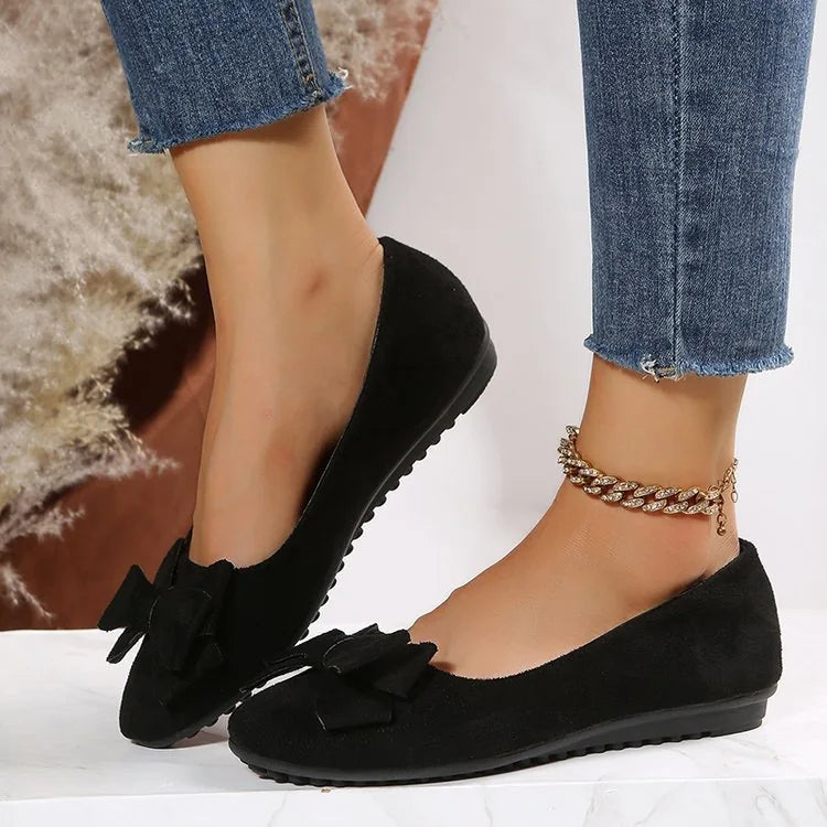 Womens Orthopedic Ballet Flats – Wide Fit Comfort